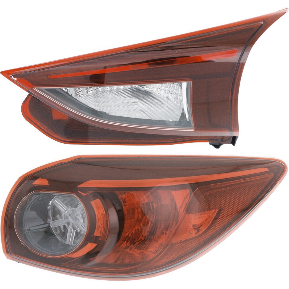Tail Lights Taillights Taillamps Brakelights Set Of 2 Passenger Right Side Pair