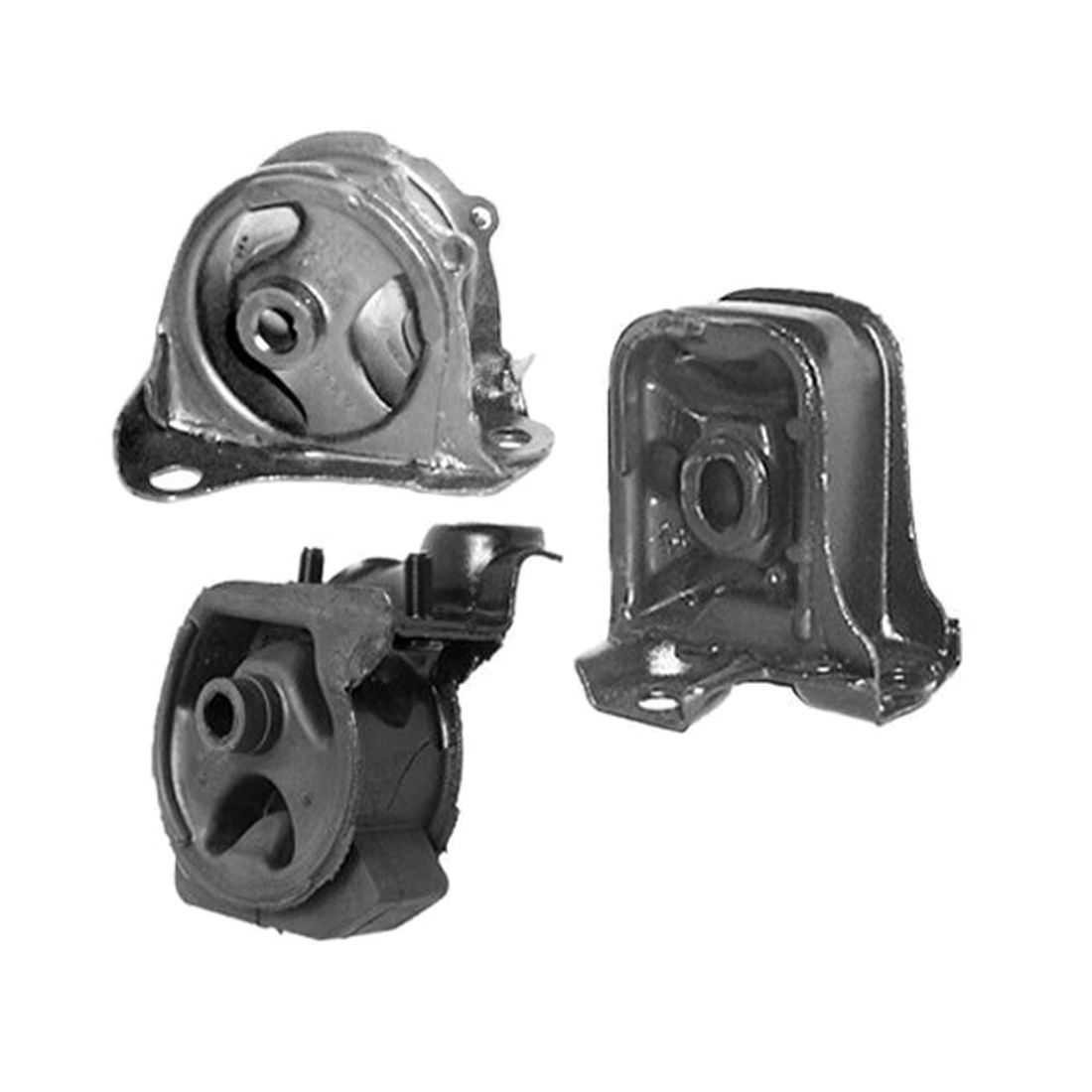 Motor & Trans Mount 3PCS Set Fit 1992-1996 Honda Prelude 2.2/2.3L For Auto Trans