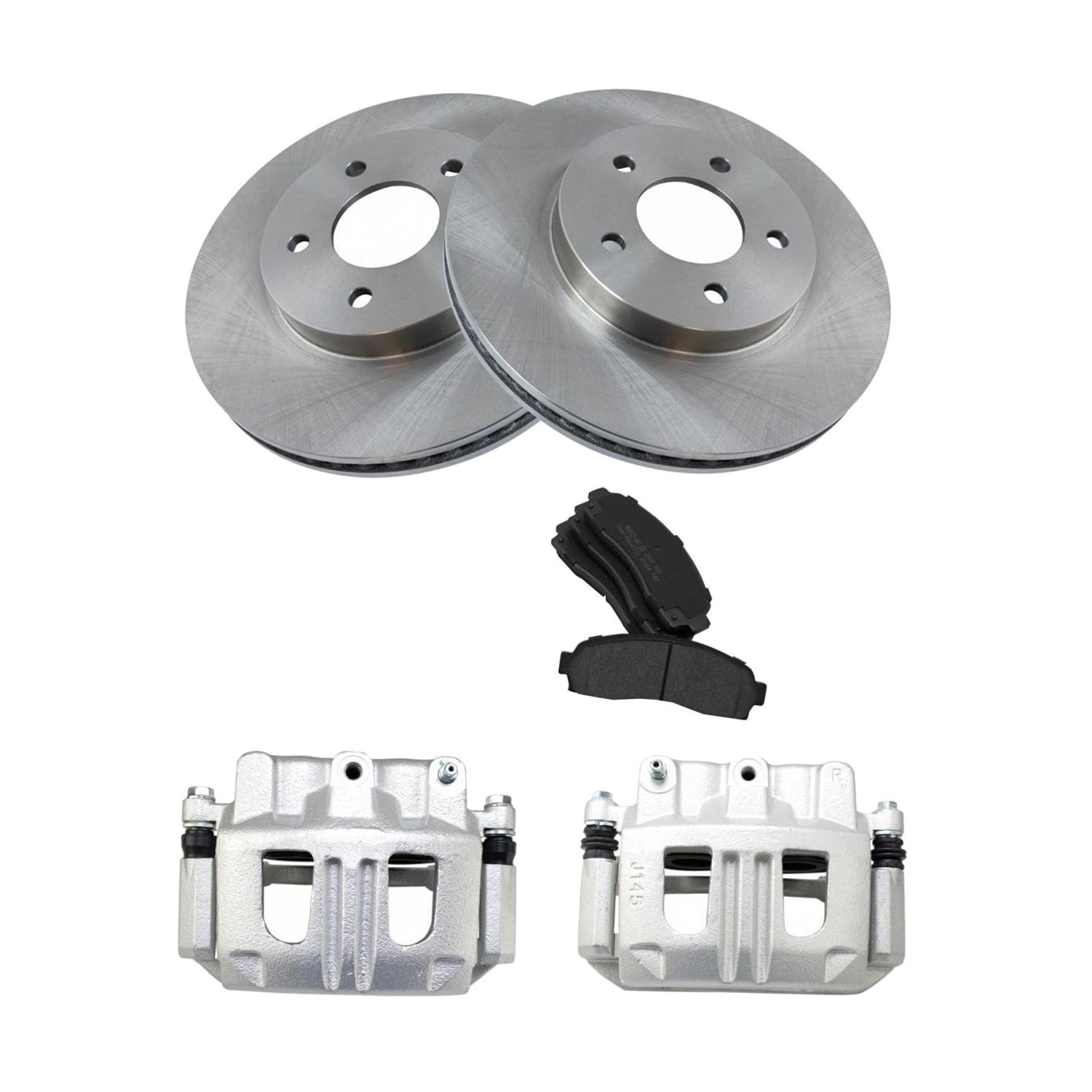 For 06 Torrent Sport Utility Front Semi Metallic Brake Pad Rotor & Caliper Kit