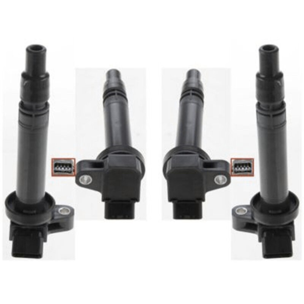 Ignition Coil Set Of 4 Left & Right Side Left Right For Pontiac Toyota