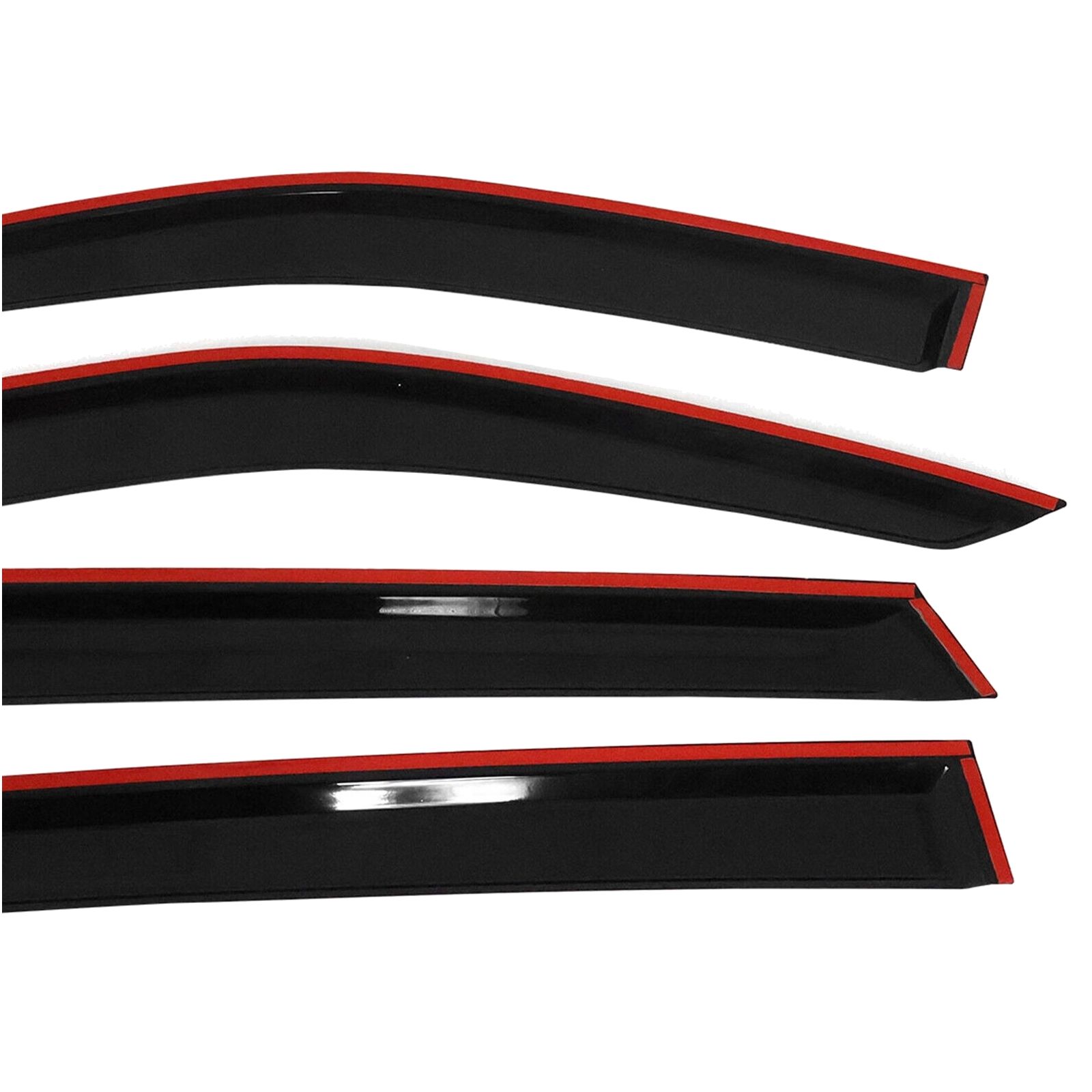 Fits 21-23 Kia Sorento Acrylic Slim Window Visors Rain Guard Vent Sun Shade 4PCS