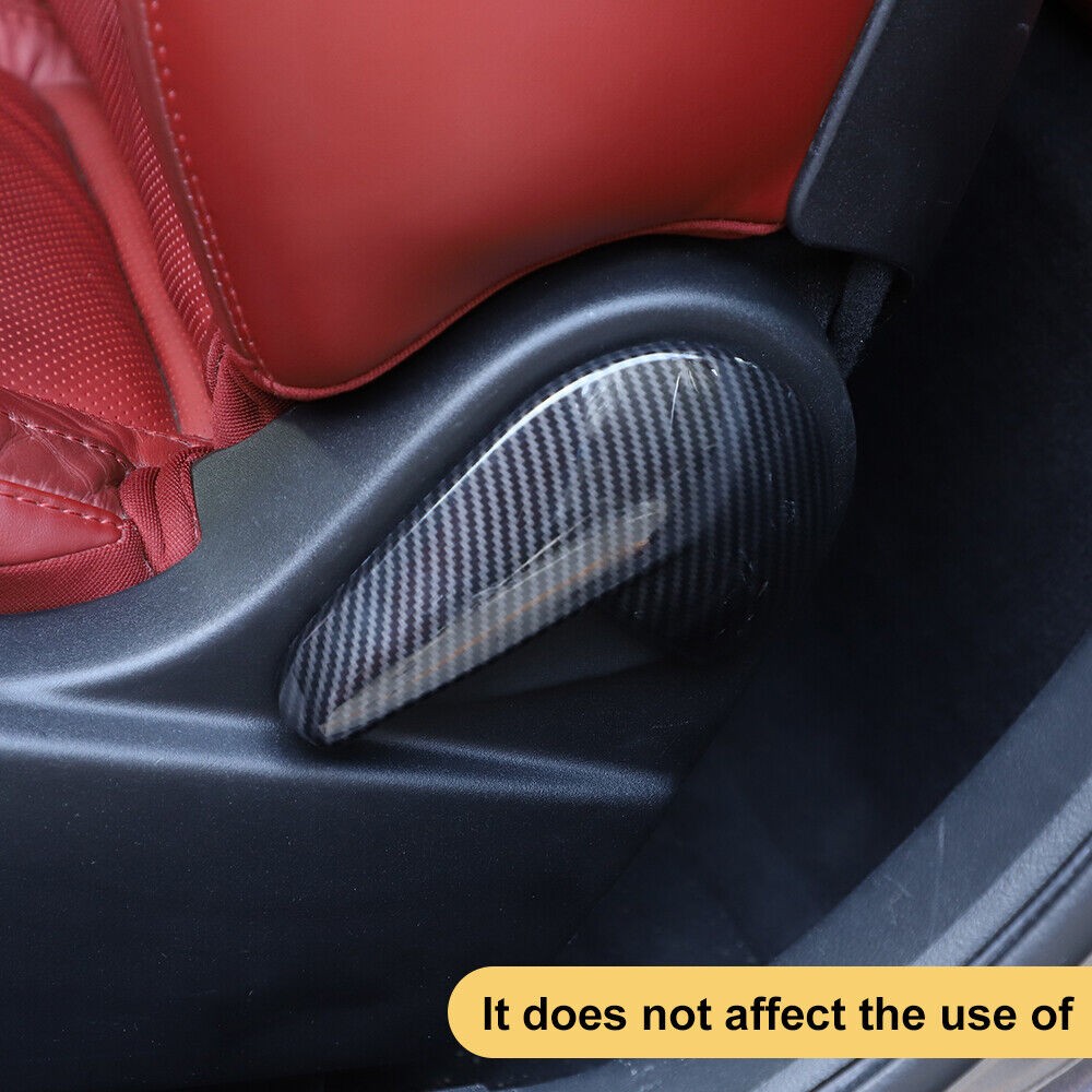 Carbon Fiber Adjustive Handle Panel Cover Trim