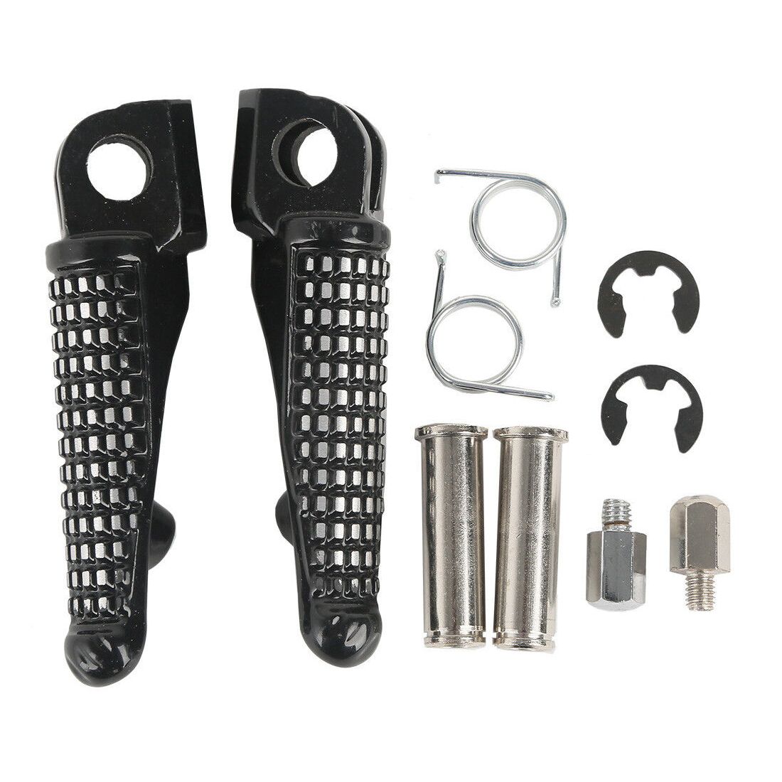 Front Foot Pegs Footrests For 2004-2010 Kawasaki Ninja ZX10R Zx10R