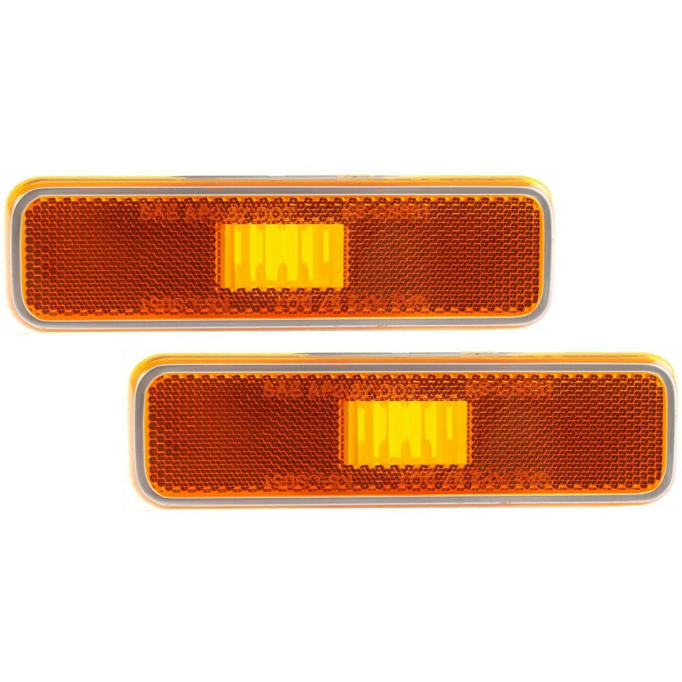 4 PCS - Set Side Markers Corner Lamp Parking Light Cornerlight For Dodge Truck