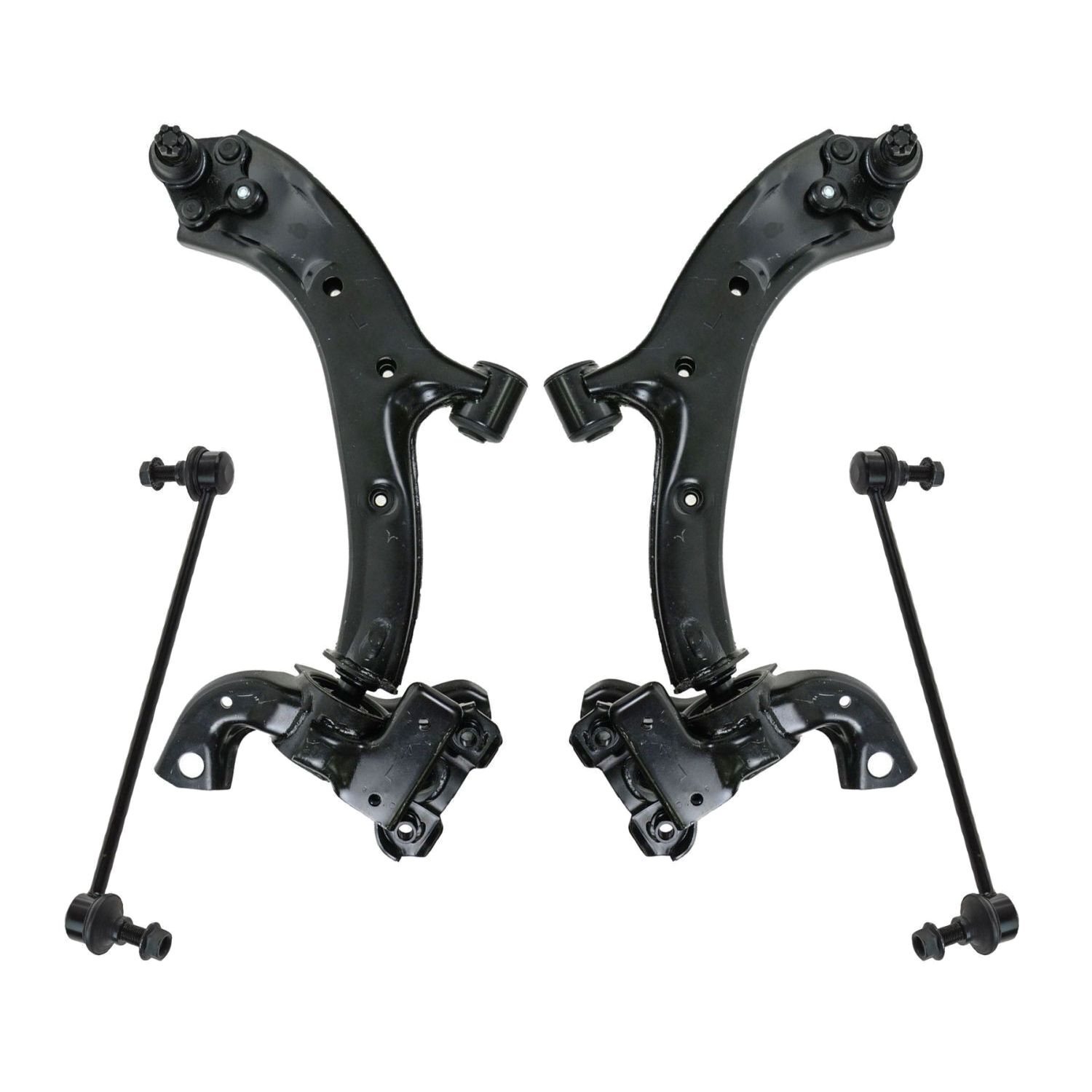 For Acura 07-12 RDX Front Control Arm Ball Joint Sway Bar Suspension Kit 4pc