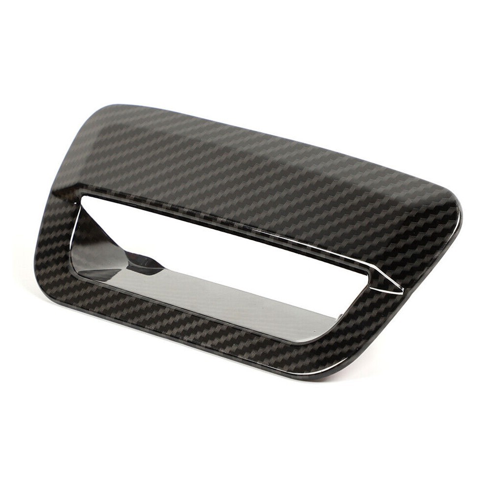 2 Sets Of - Tailgate Handle Cover Trim /Durango + Carbon Fiber