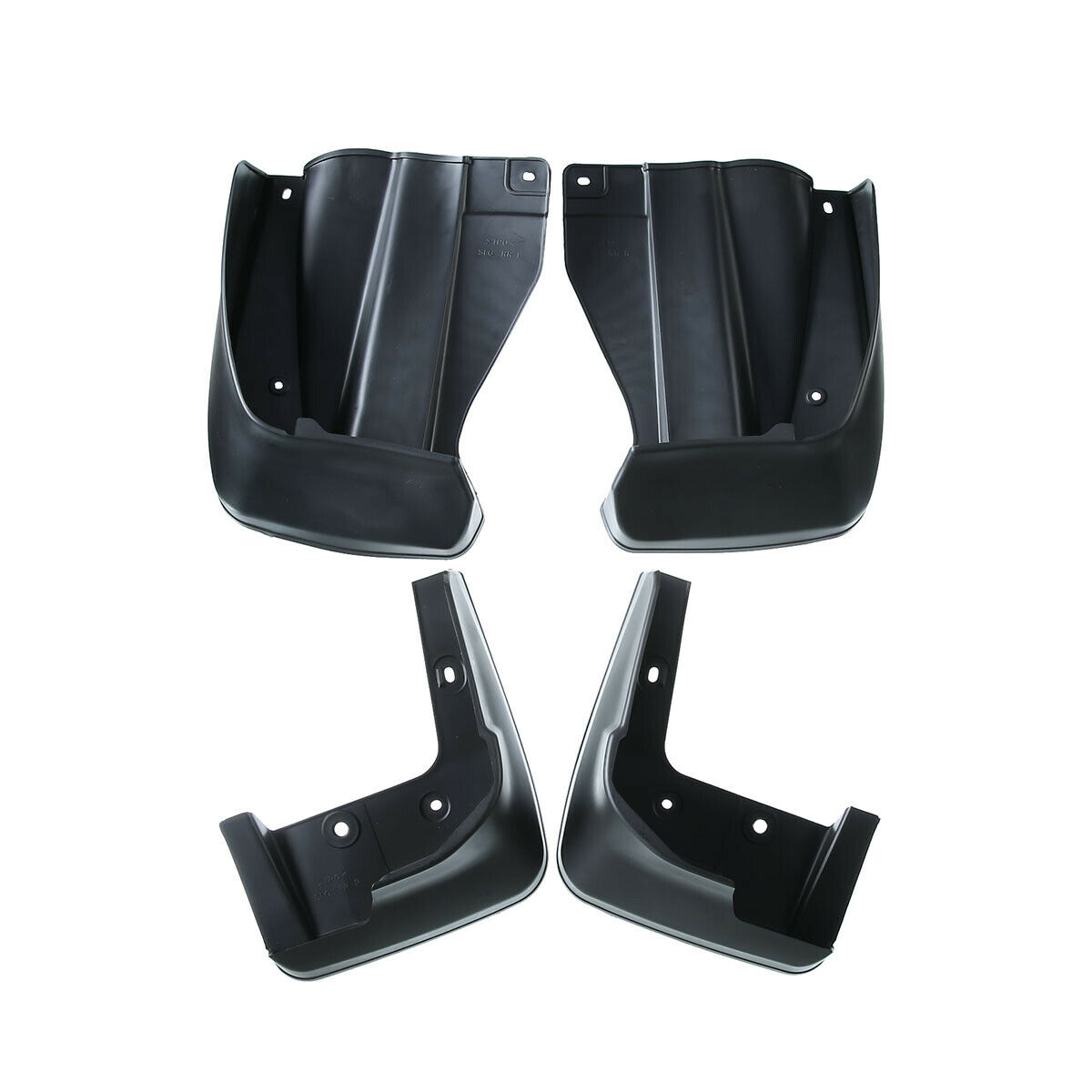 4x RH + LH Splash Guards Mud Flaps For Honda 2009-2013 Odyssey Passenger Van