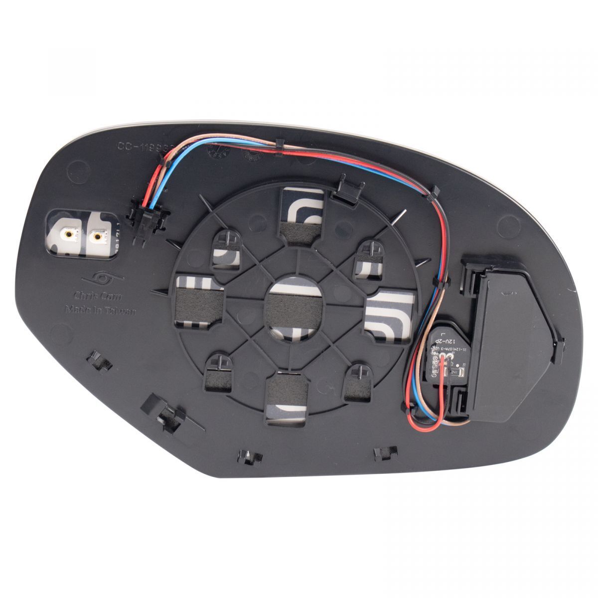 Mirror Glass Heated Arrow Signal Blind Spot Detection Driver Side LH For GM