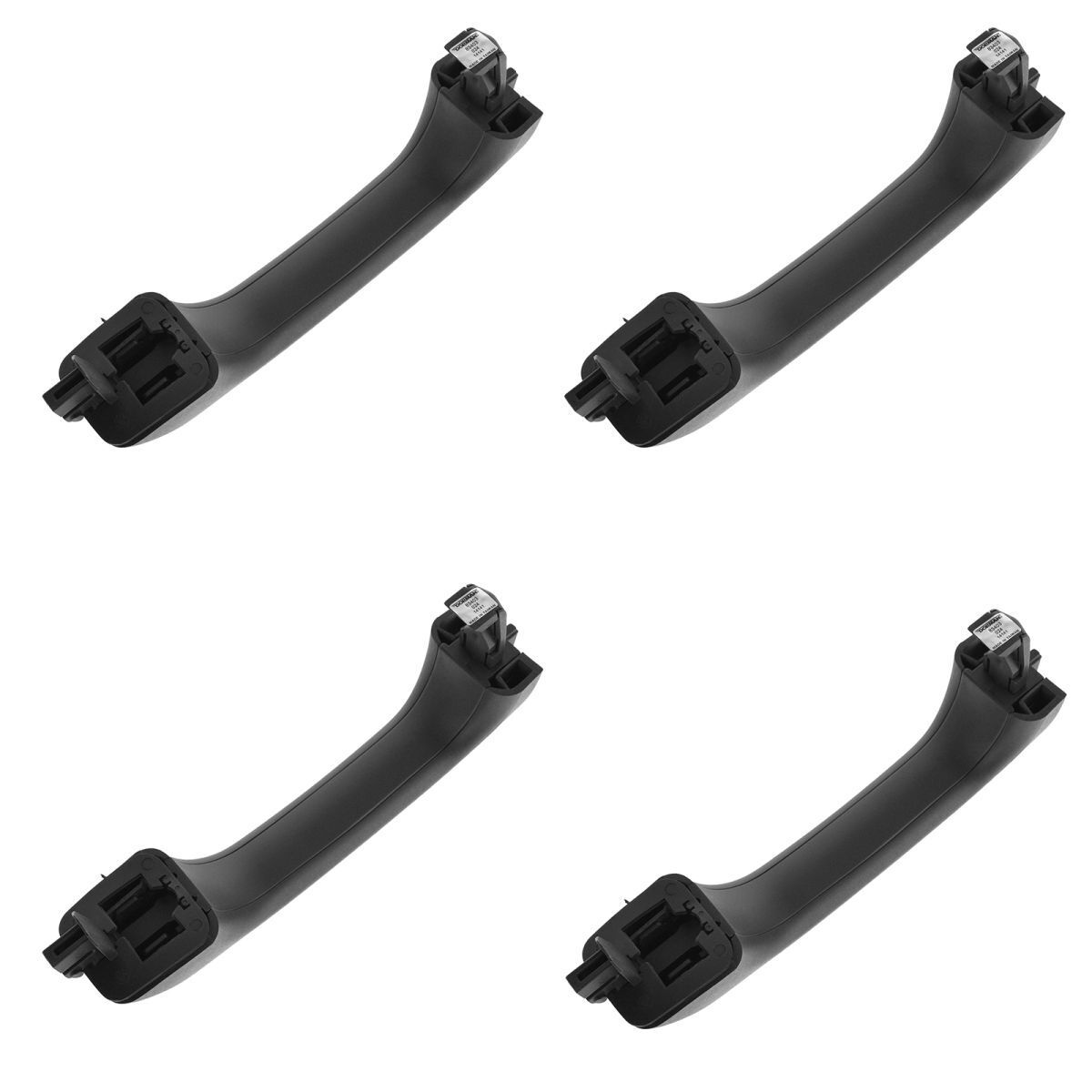 Door Handle Black Exterior Outside Front & Rear Set Of 4 For Hummer H3 H3T H3