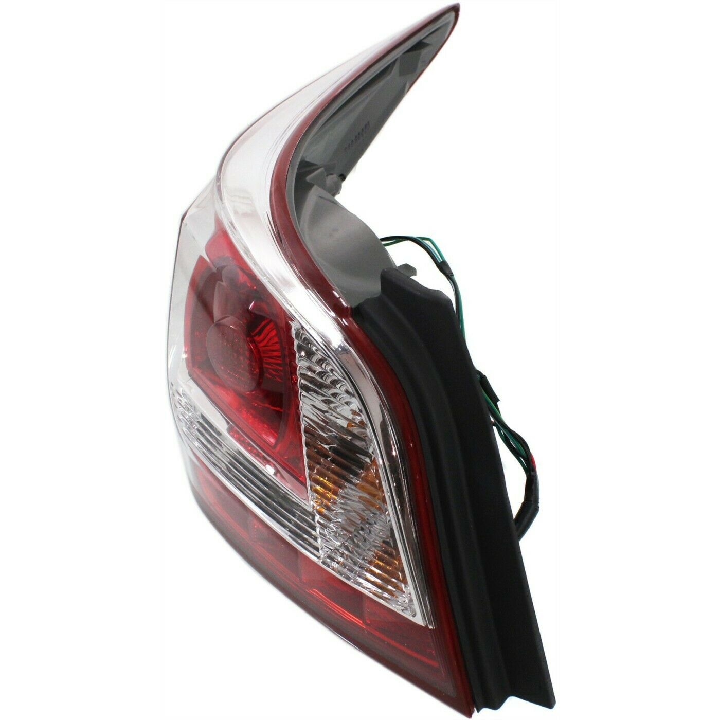 Tail Light For 2013 Altima Sedan LH Sedan Standard Type Red & Clear Lens