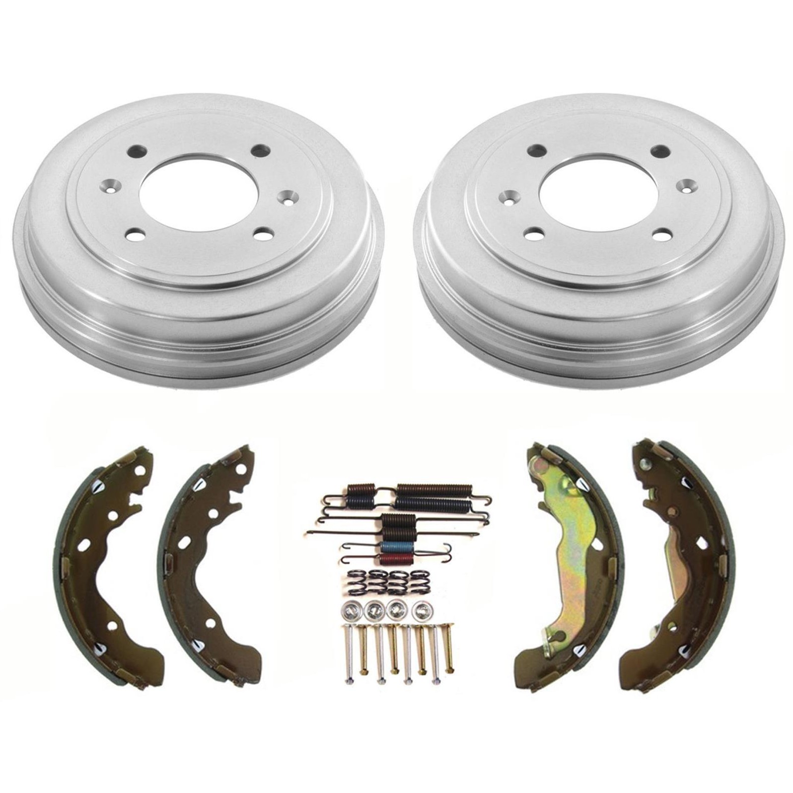 Rear Brake Drums And Brake Shoes Hardware For Hyundai 2002-2006 Elantra