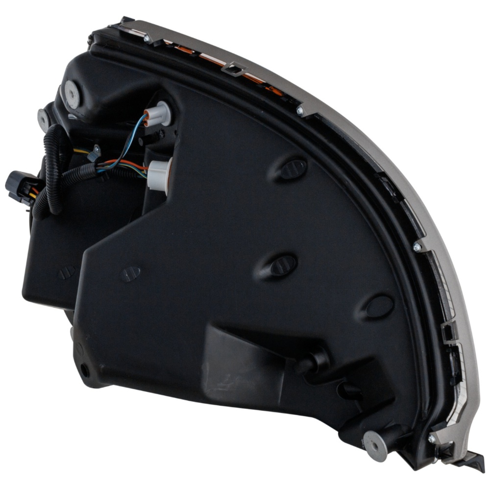 Headlight For Volvo 04 VN 04-17 VNL 04-17 VNM Right Black Housing With Bulb