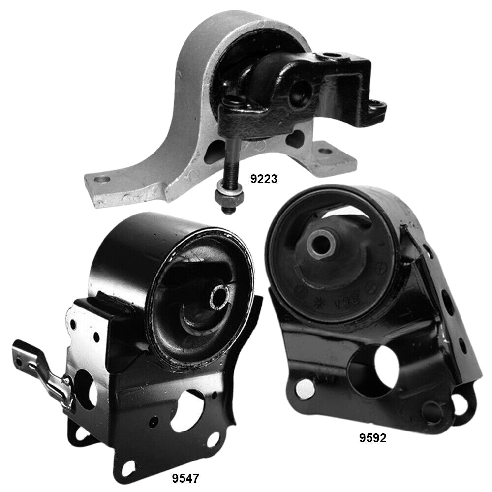 Right, Rear & Front Engine Mounts 3PC V6-3.5L, MT