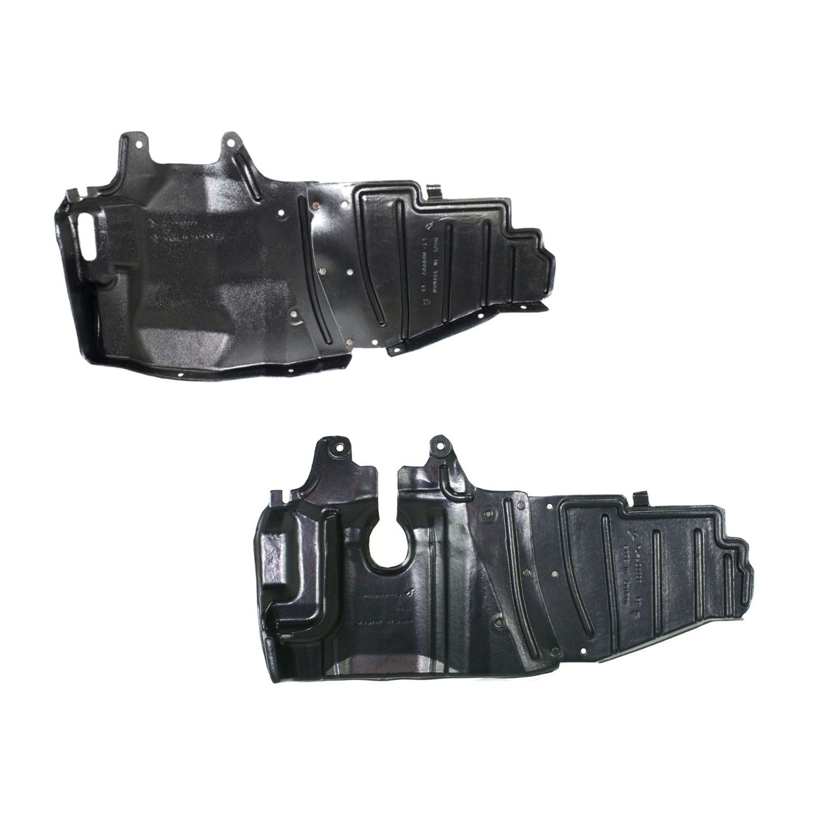 Left & Right Side Engine Splash Shield For 2002-2007 Mitsubishi Lancer Set Of 2