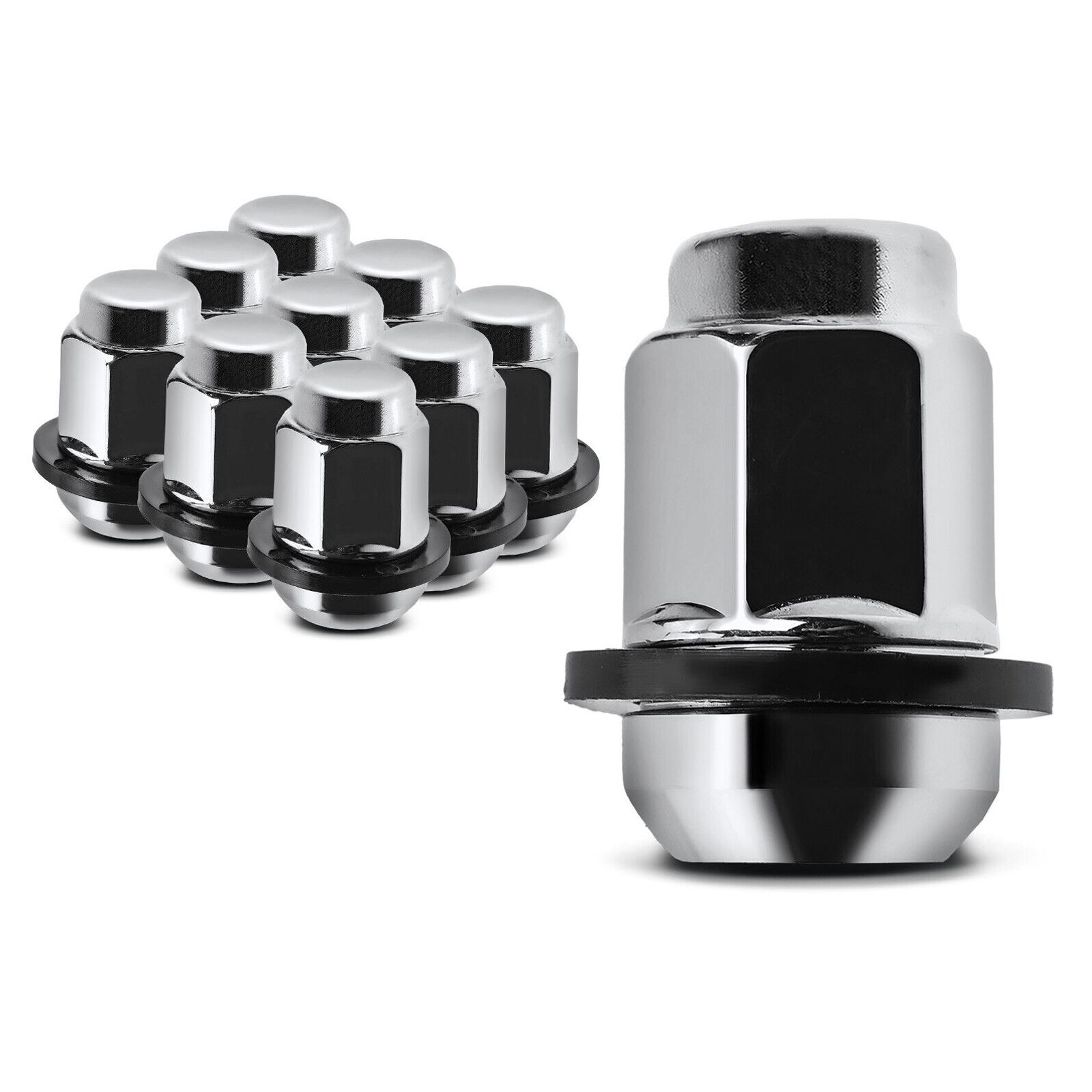 20 PCS - M12-1.50 Front Or Rear Acorn Wheel Lug Nut For Honda Civic CR-V Accord Acura