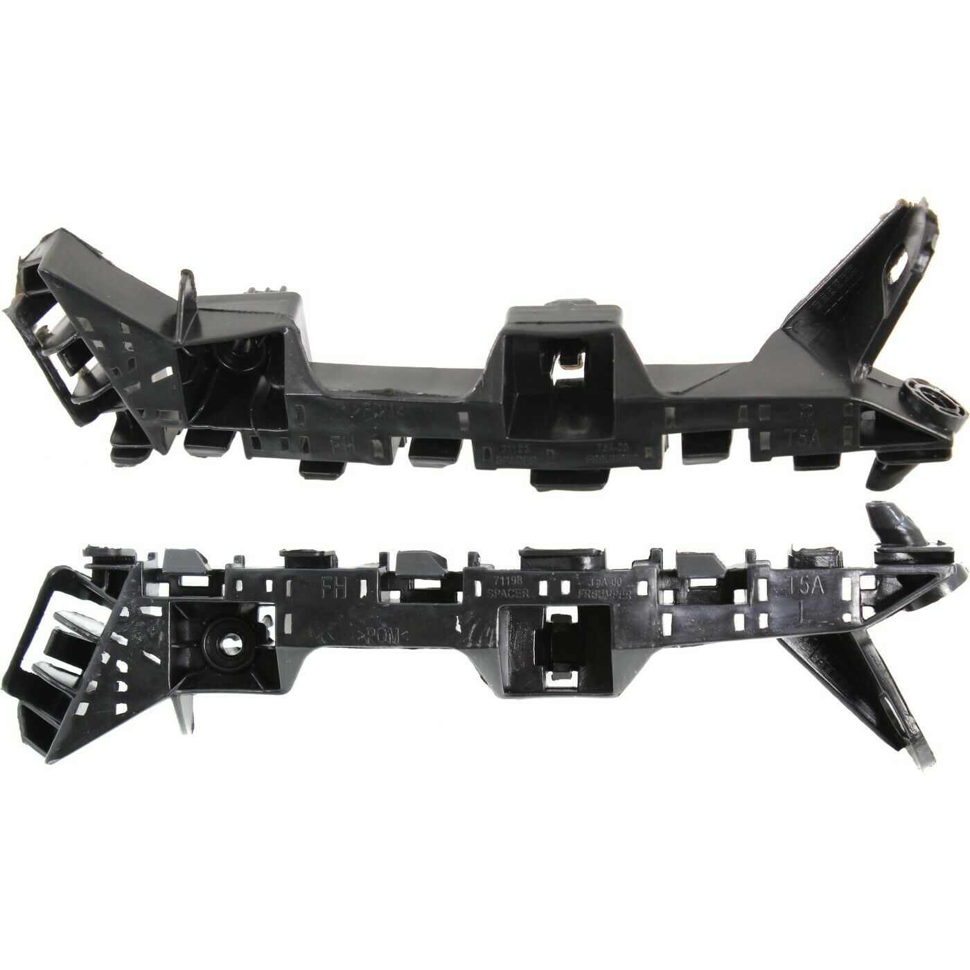 2 Sets Of - Bumper Bracket For Honda 2015-2017 Fit Hatchback Front Left & Right Side