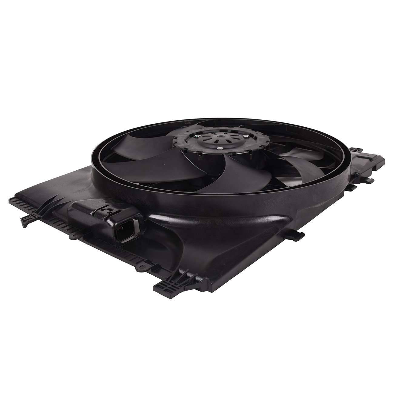 Radiator Cooling Fan Assembly For Benz C-Class CLS-Class E-Class SL-Class