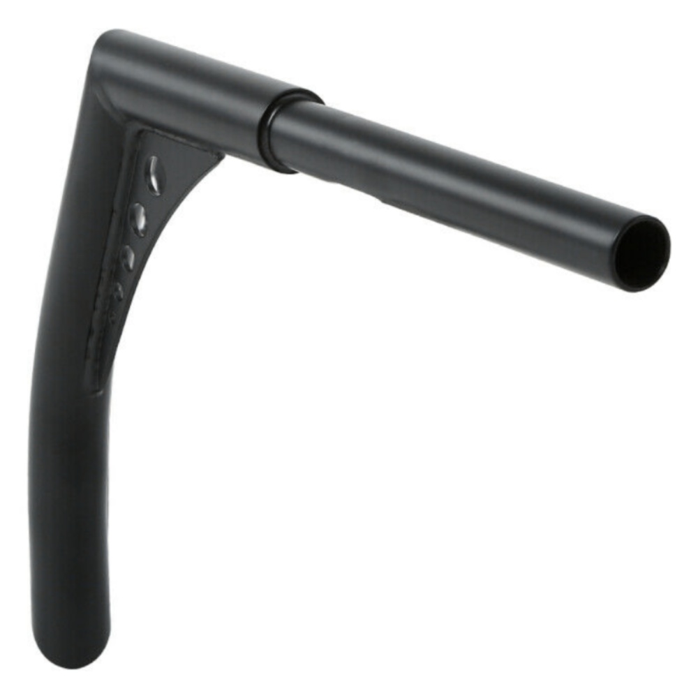 10" Rise 1 1/4" Handlebar Ape Hanger Bar For 1965-2022 Harley-Davidson Black