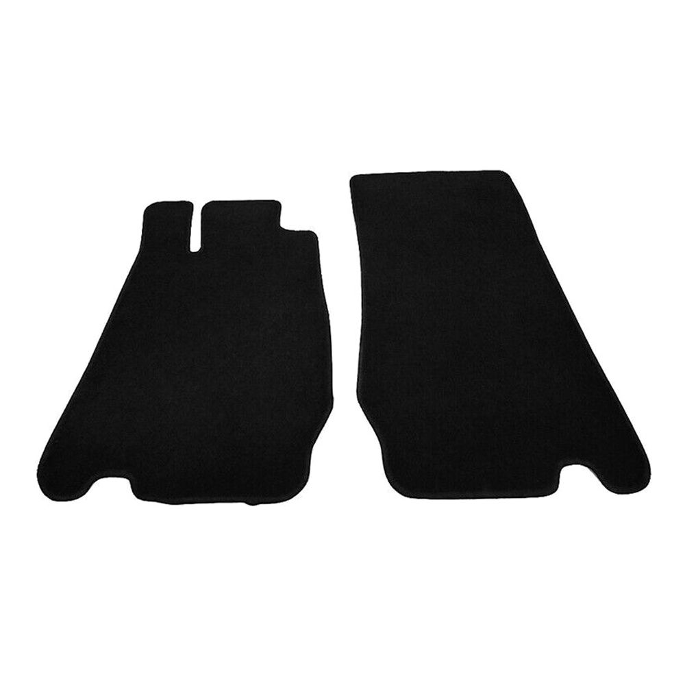 For 07-12 SL550 Convertible R230 2PCS Left Right Floor Mats Carpets Nylon Black