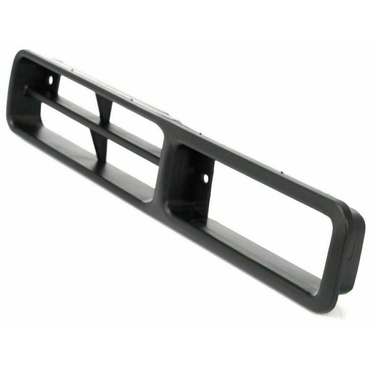 Front Bumper Chrome Steel + Signal Light + Bezels For 1996-1997 Nissan Pickup