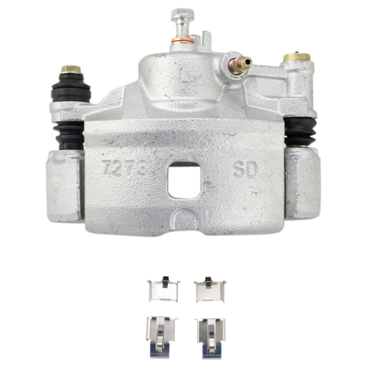 Front Disc Brake Caliper With Bracket & Hardware For Honda