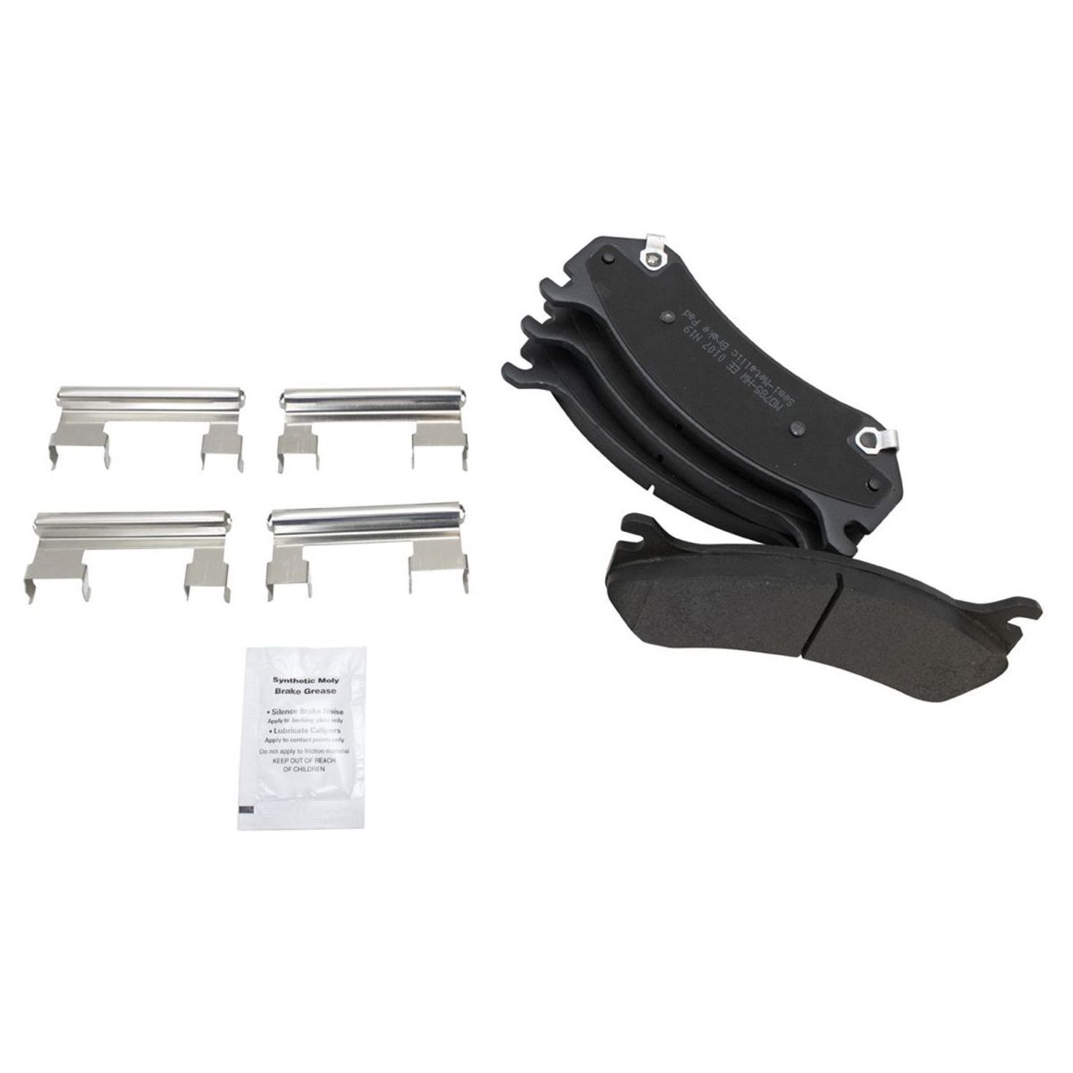 Front Metallic Brake Pad & Rotor Kit W/Fluids SUV For 03-05 GMC Safari Truck
