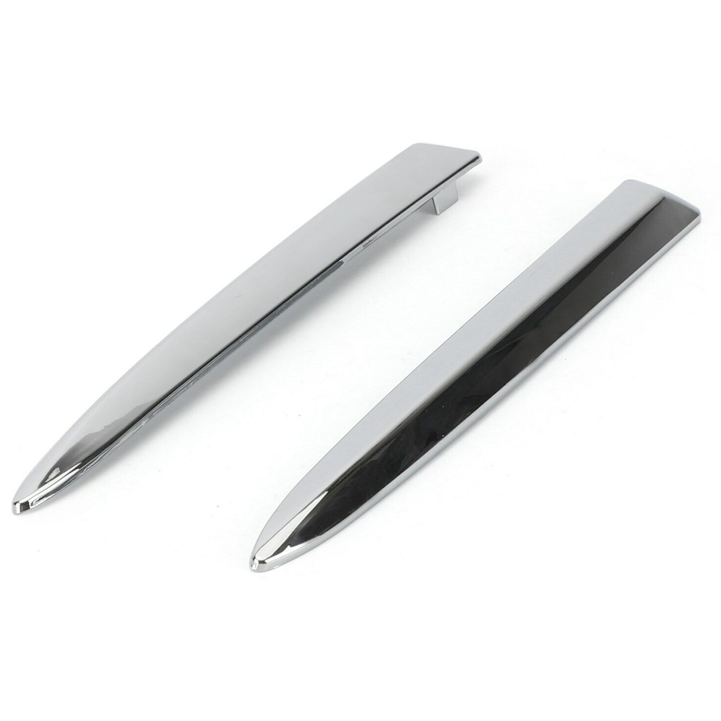 Chrome Front Bumper Upper Grill Moulding Trim Fit For 500 500 07-15 UE