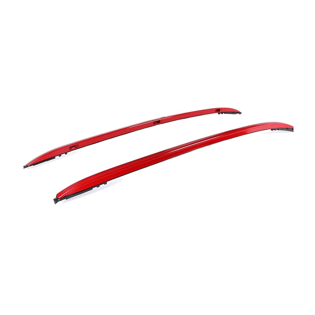 Fits 18-20 Toyota C-HR 4DR OE Style Red Roof Rack Side Rails Bar Aluminum - 2PCS