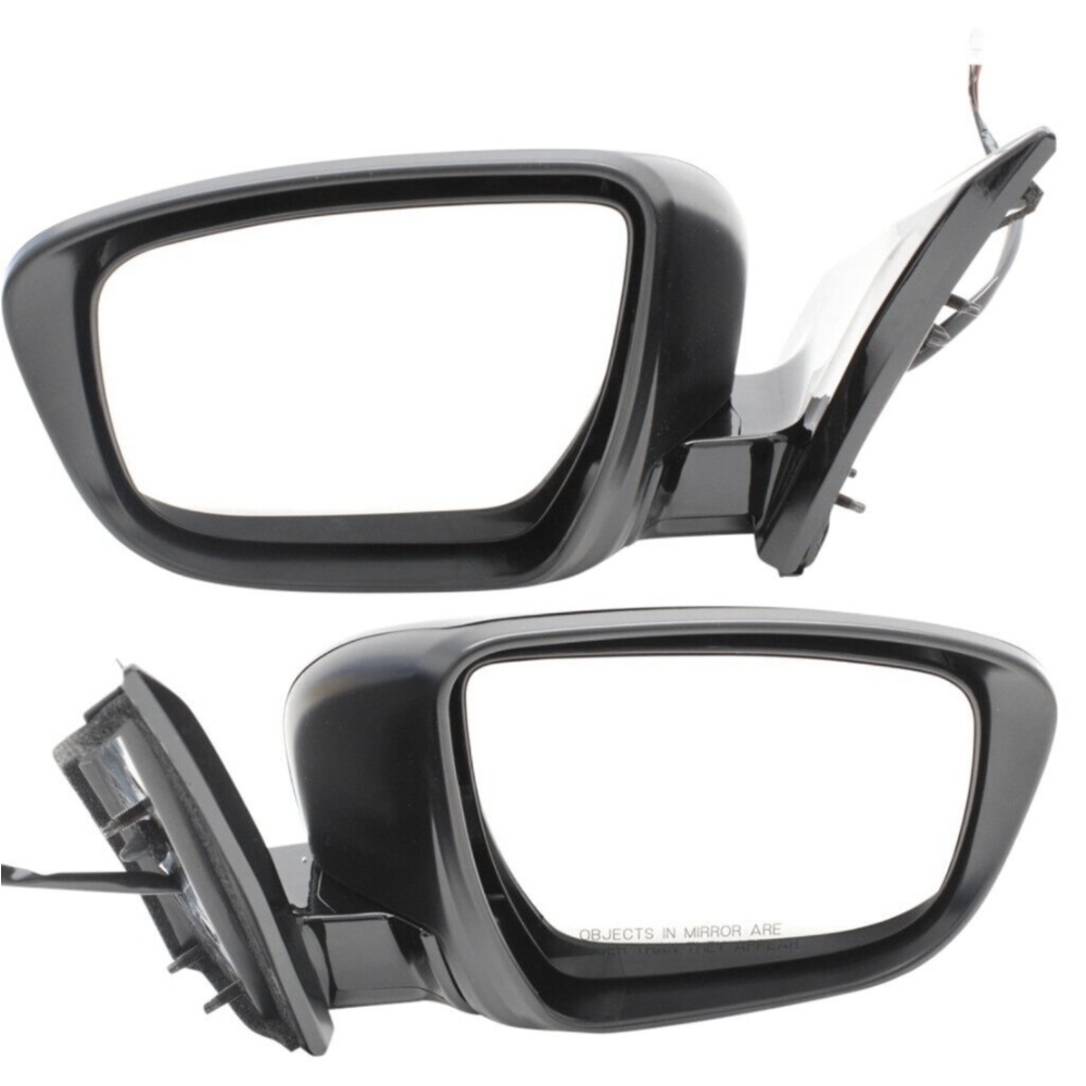 Power Mirrors For 2016-2020 Nissan Murano Left And Right Paintable Turn Signal