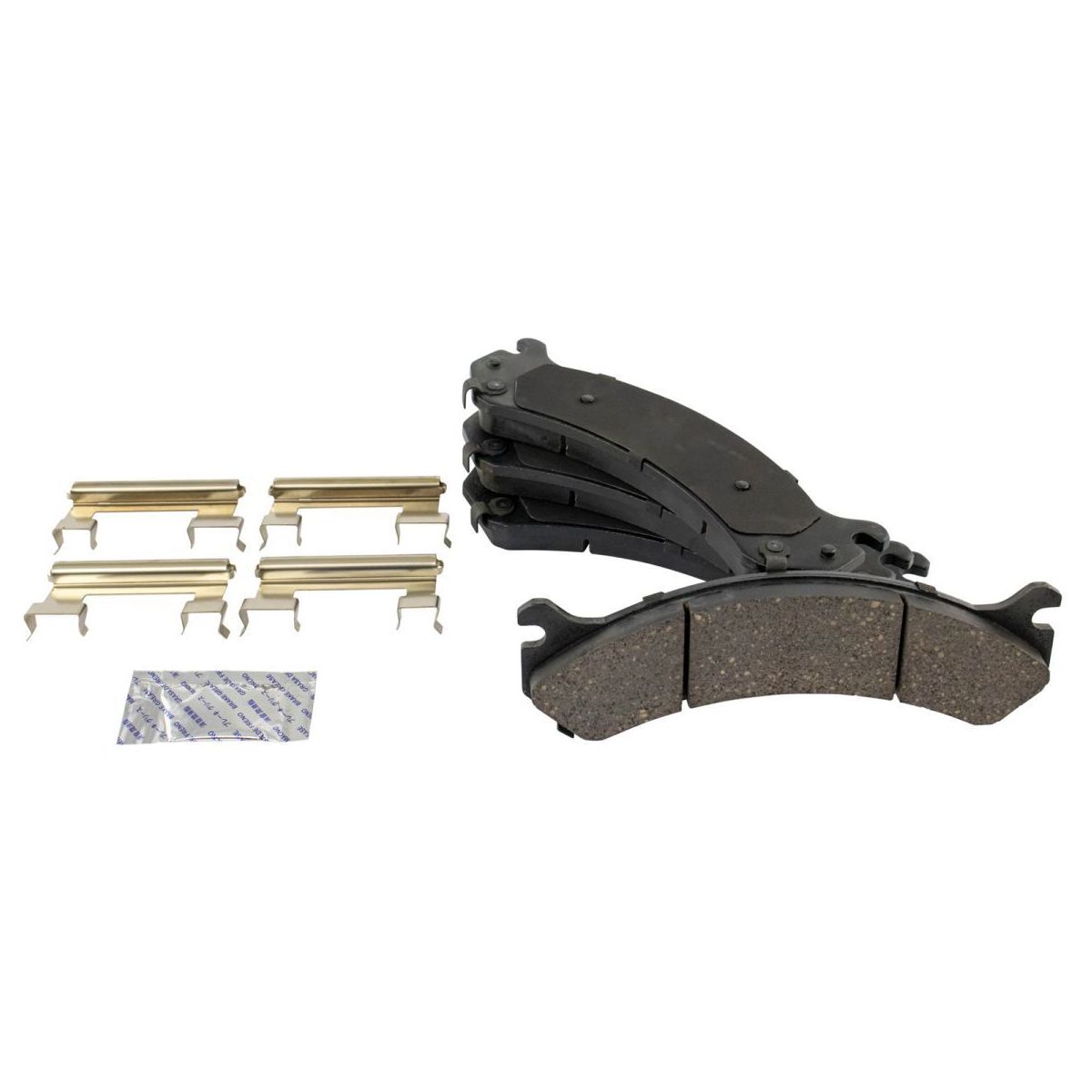Rear Ceramic Brake Pad Rotor & Caliper Kit W For 01-06 Sierra 3500 Dually Truck