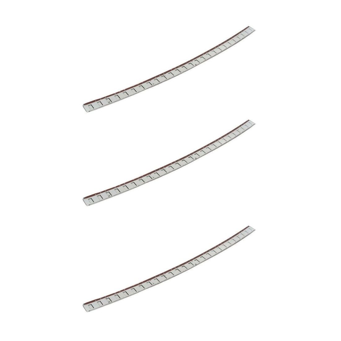 3 Sets Of - Chrome Rear Bumper Protector Cover Scratch Exact For 2014-2020 Nissan