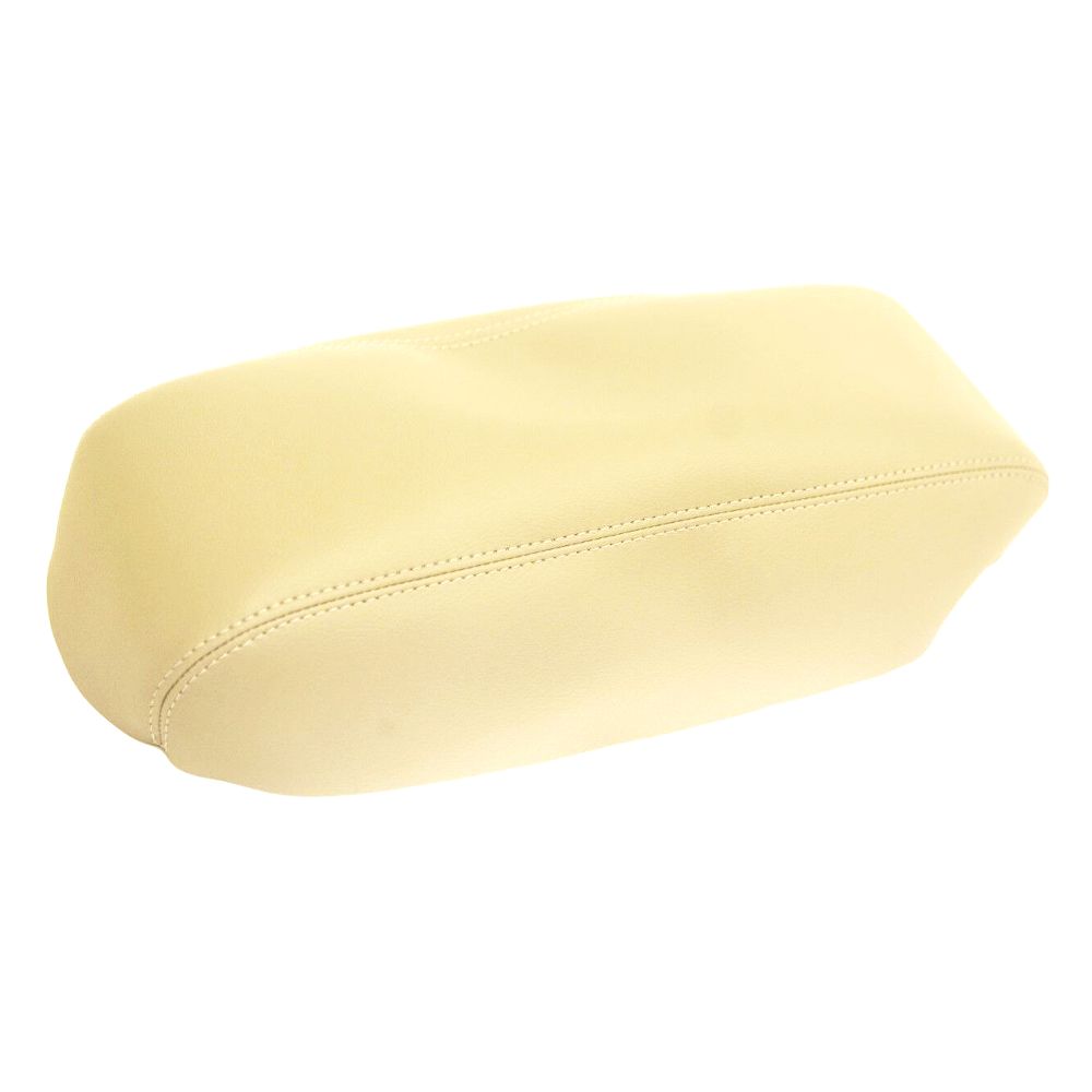 Center Console Armrest Leather Synthetic Cover For Ford Escape 01-04 Beige