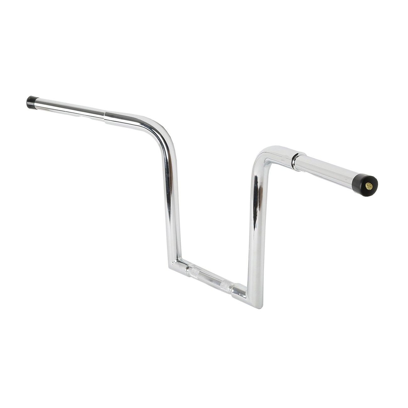 Chrome Ape Hangers Bars Fat 1-1/4" 14" Rise Handlebar For 83-17 Dyna Flst Fxst