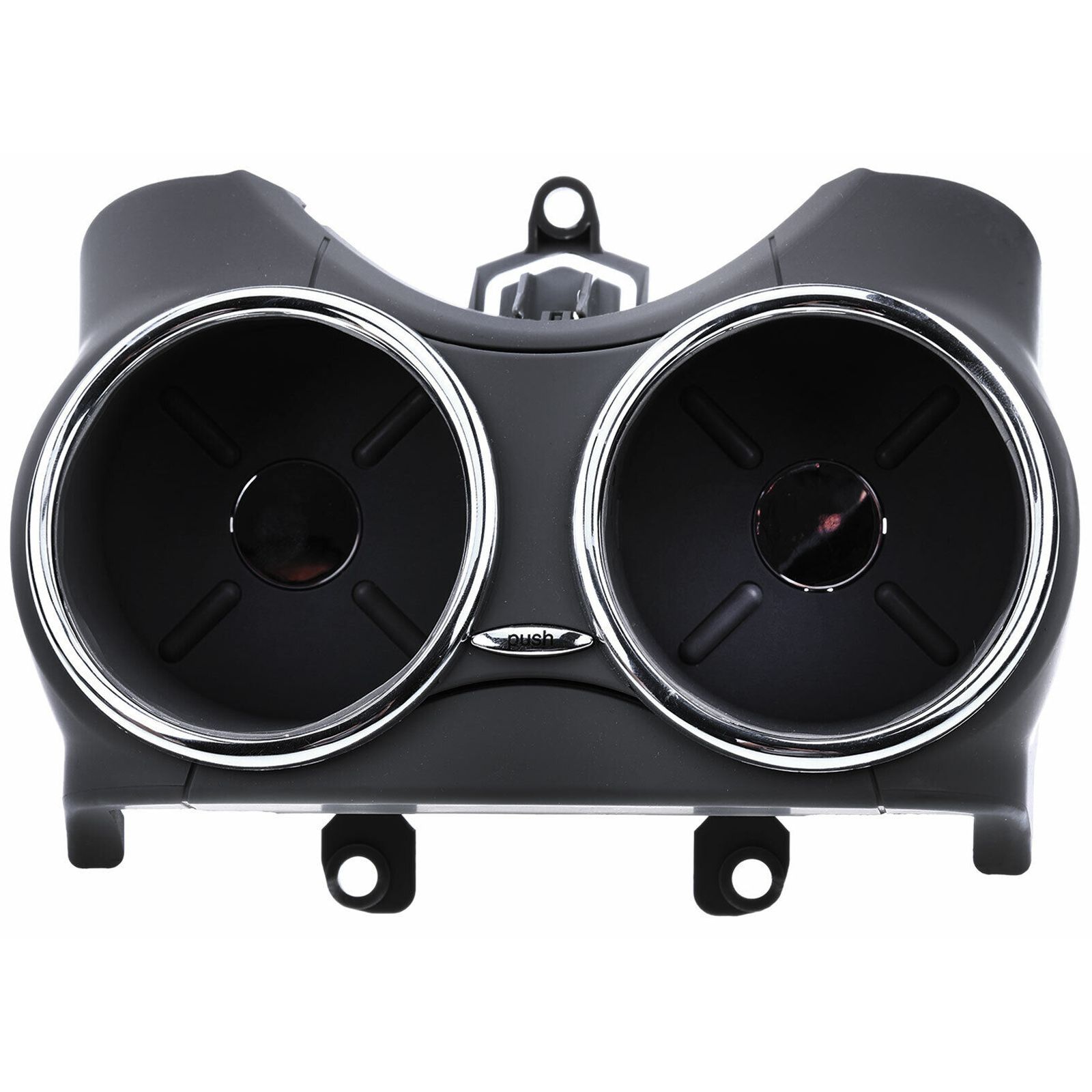 Front Dual Cup Holder For Mercedes-Benz W219 CLS55 AMG CLS500 2006-2011 Gray