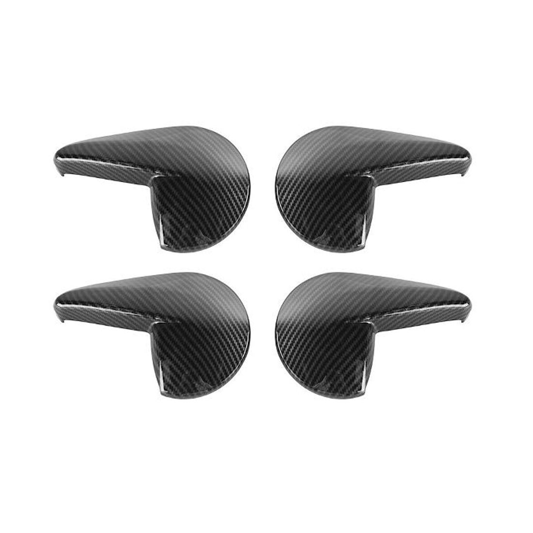 2 Sets Of - Carbon Fiber Adjustive Handle Panel Cover Trim