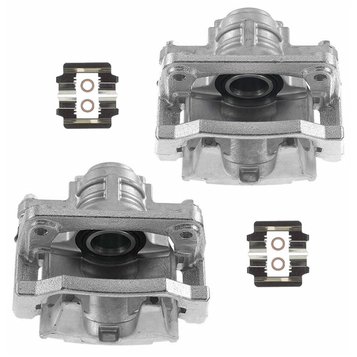 4x Brake Caliper W/Bracket For Pontiac 08-09 G8 Front & Rear & Left & Right