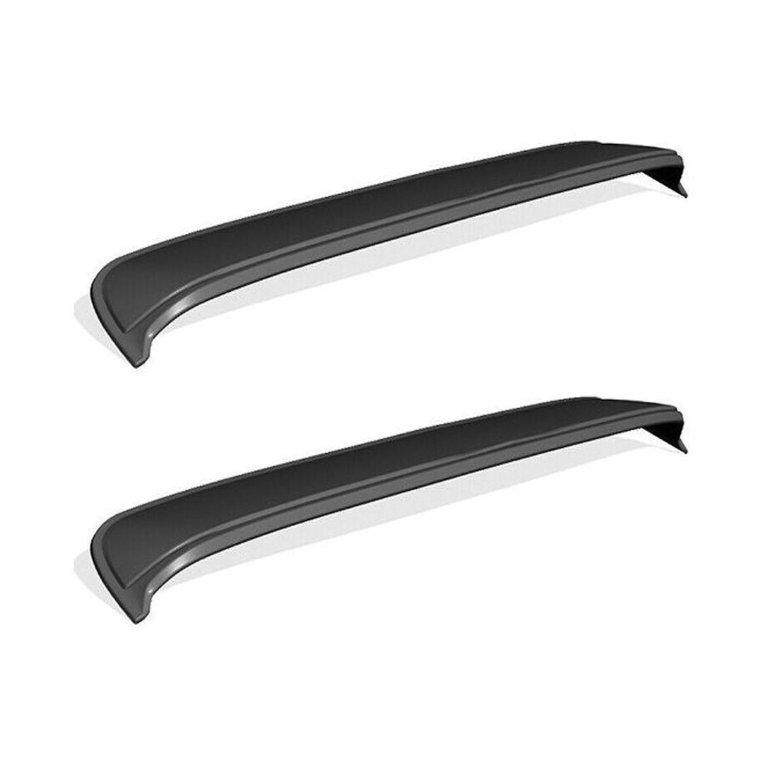 2 Sets Of - For 2020-2023 Corolla Sedan 4DR Style Rear Window Roof Spoiler Wing Matte