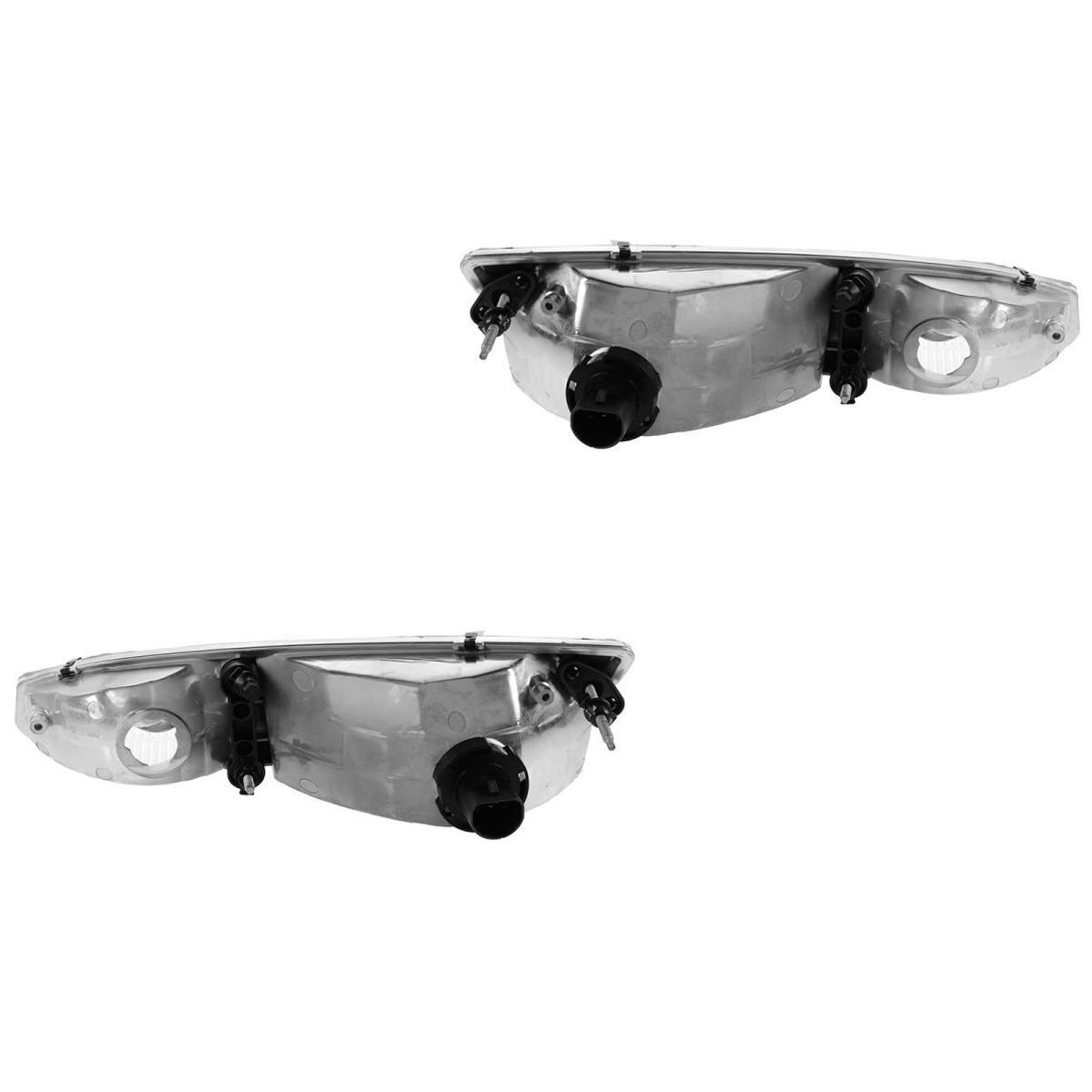 For Ford 1996-1997 Thunderbird Mercury 1996-1997 Cougar Headlights Headlamps Set