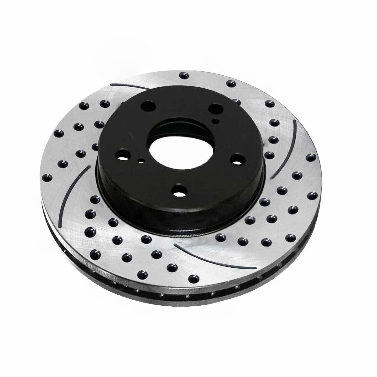 Front Drilled Slotted Brake Rotors Pair 2 For Lexus Pontiac Scion Toyota LR