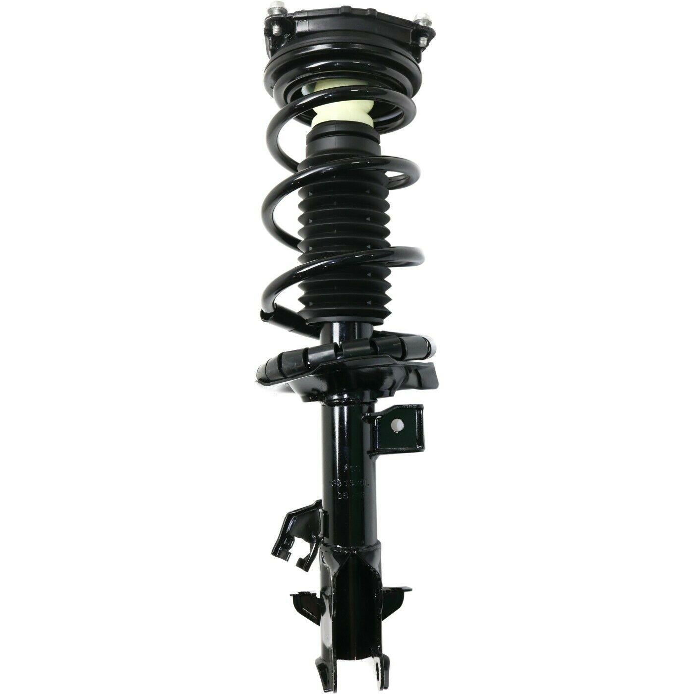 Front Loaded Strut Coil Spring Assembly Set For 2007-2012 Nissan Versa Cube (2)