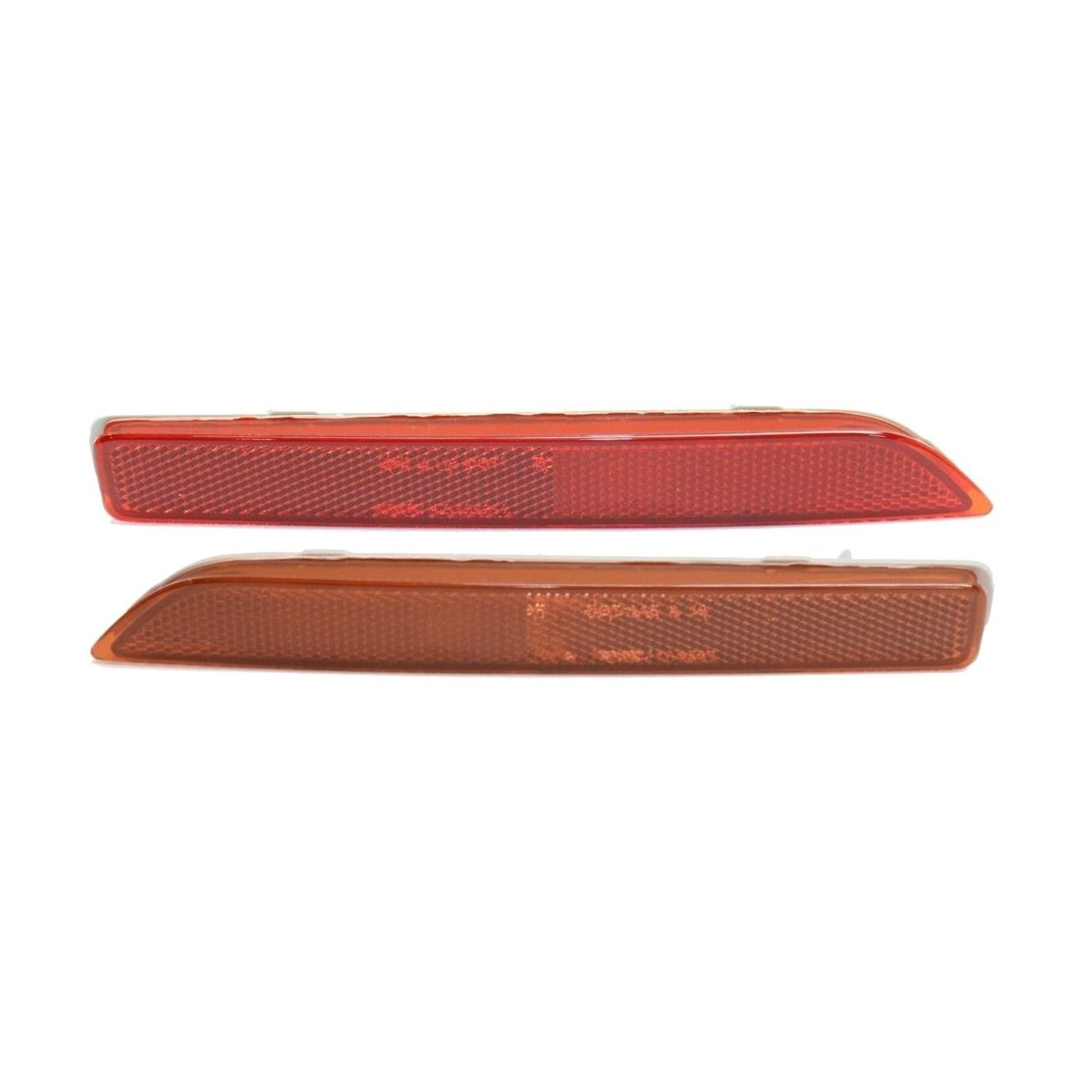 Bumper Reflector Set For 18-22 LEAF 15-21 Murano 20-21 Sentra Rear 2-Pcs