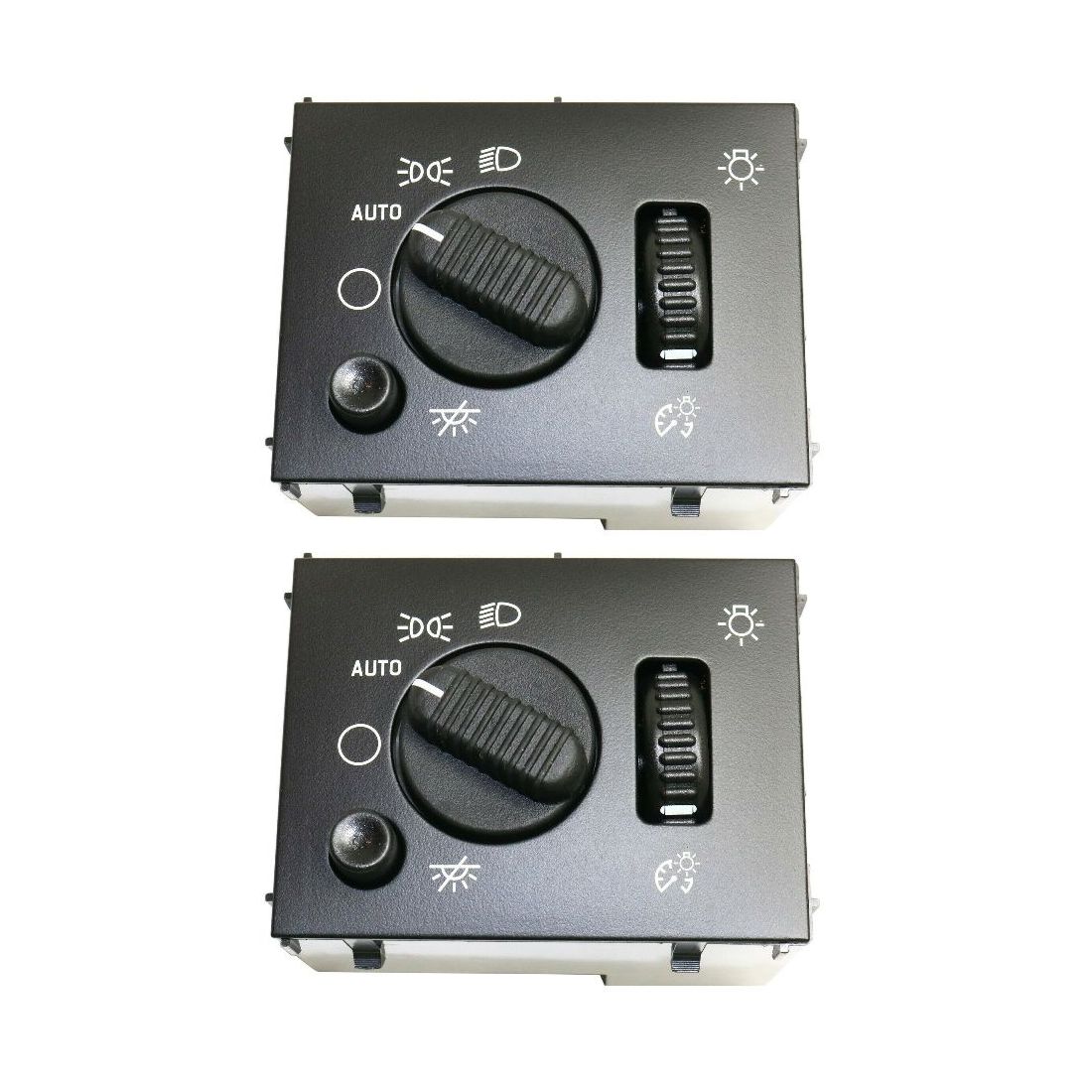 2 Sets Of - Headlight & Dome Light Dimmer Switch For Cadillac Chevrolet GMC Hummer
