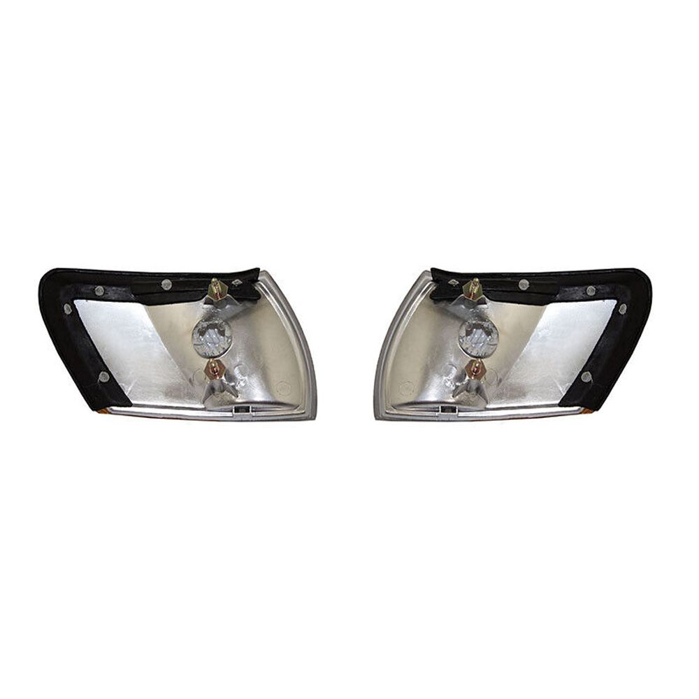 Pair Of Marker Lights For 1992-1995 Ford Taurus GL Sedan Pns F2Dz15A201E