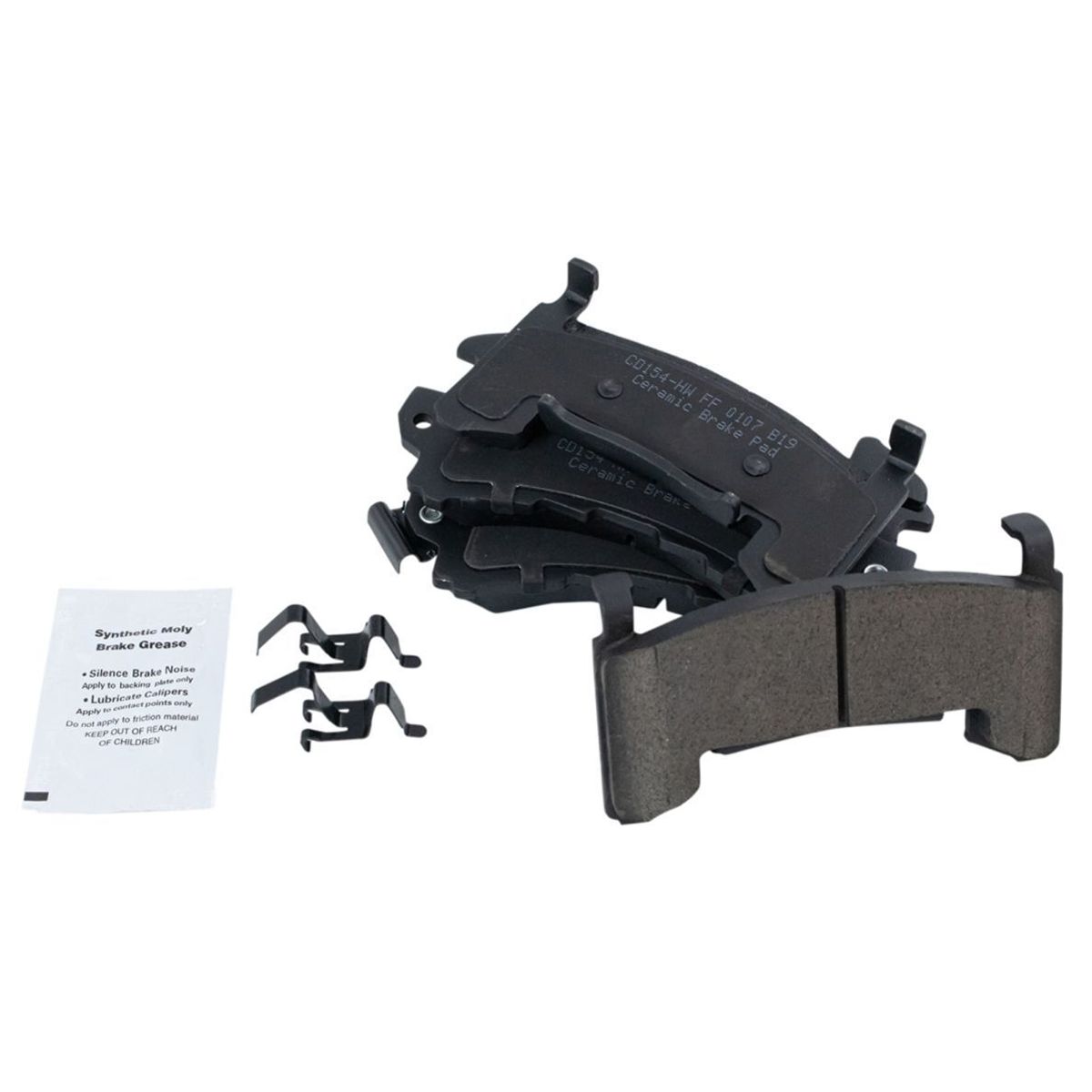 Front Ceramic Brake Pad Rotor Kit For 1992-1997 GMC Jimmy Sport Utility Truck