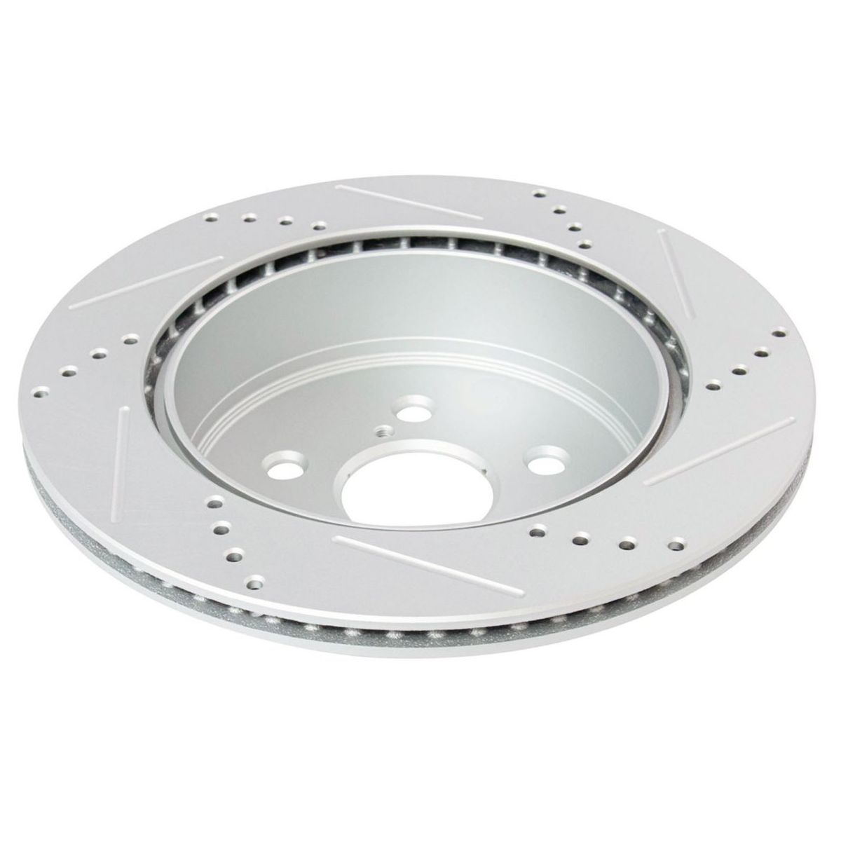 For 2006 Lexus GS300 Base Sedan Brake Rotor Drilled & Slotted Coated Rear Pair