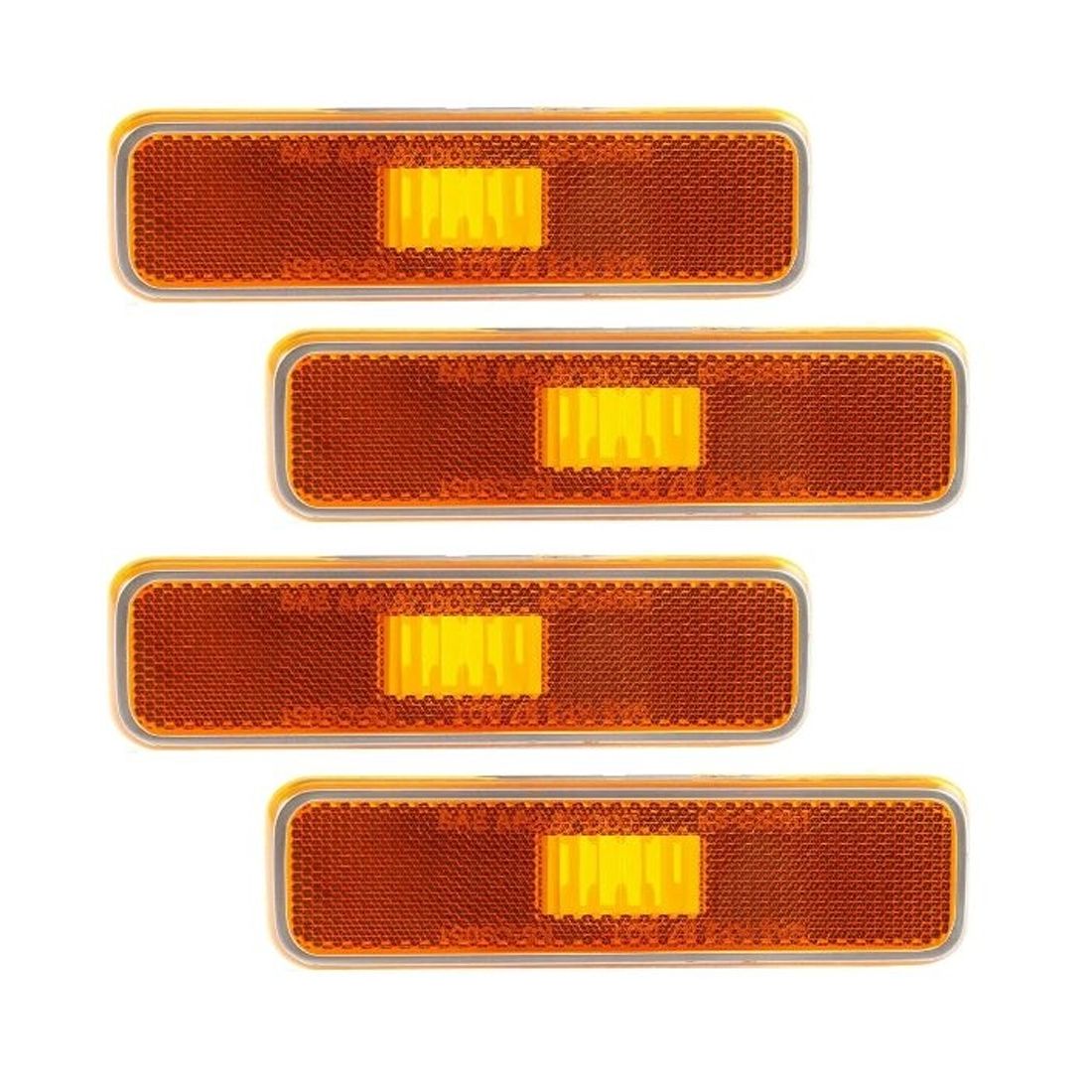 4 PCS - Set Side Markers Corner Lamp Parking Light Cornerlight For Dodge Truck