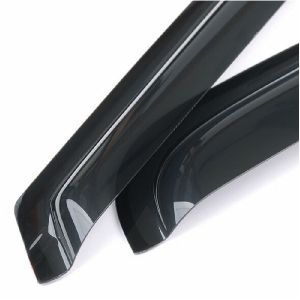 2 Sets Of - For Chevrolet GMC Extended Cab Acrylic Window Visor Vent Sun Rain Guard
