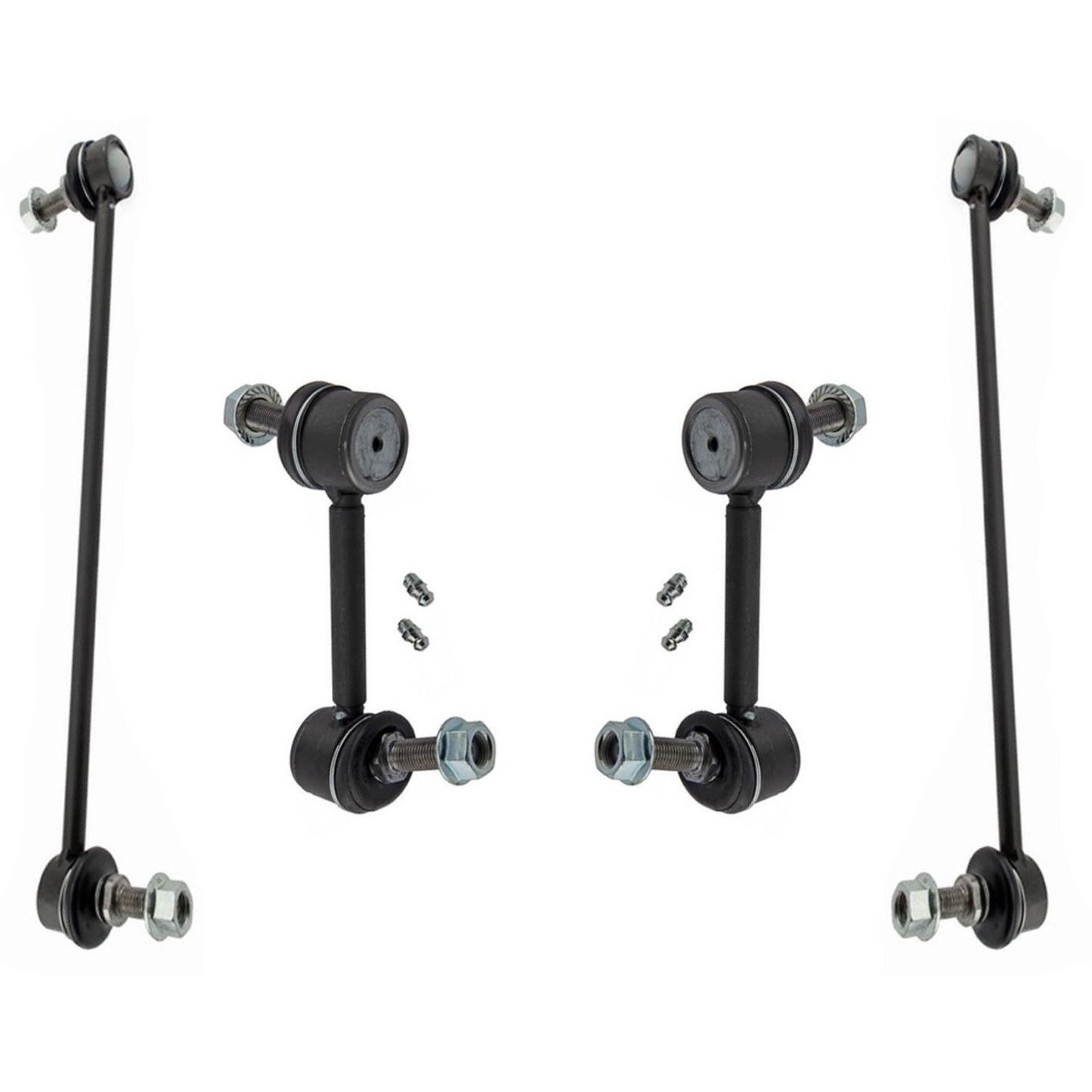 4pc Front & Rear Sway Bar Stabilizer Links For 02-12 Rover Sport Utility