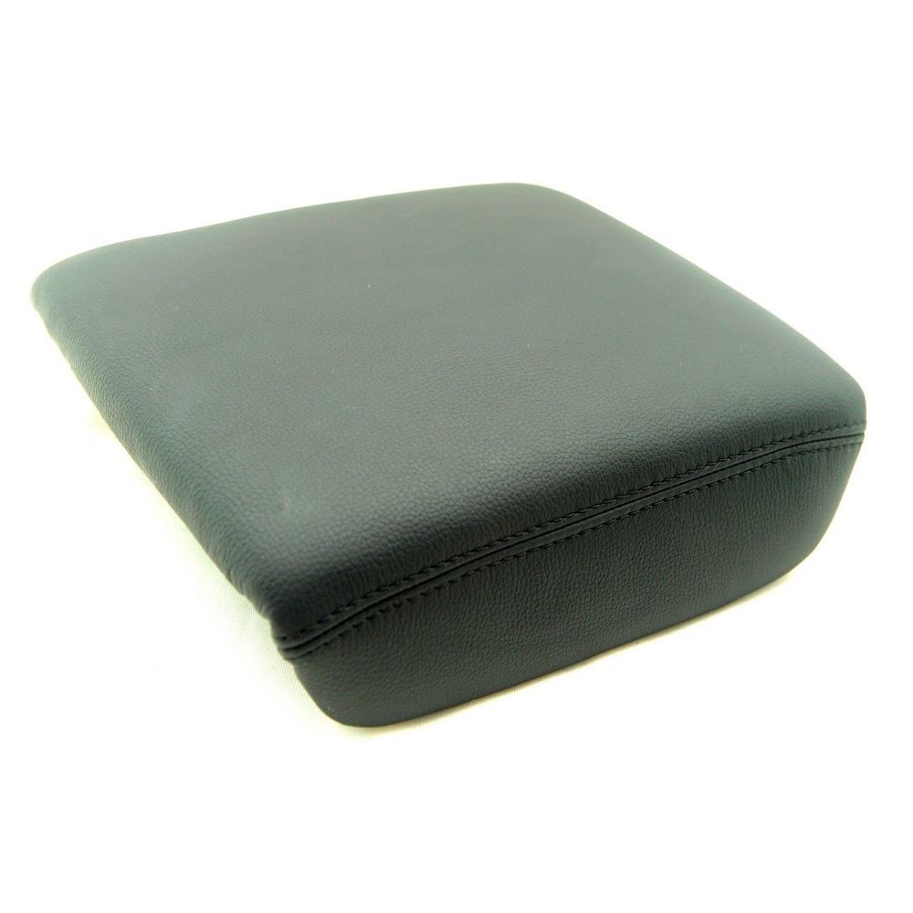Center Console Armrest Leather Synthetic Cover For Honda Ridgeline 06-14 Black