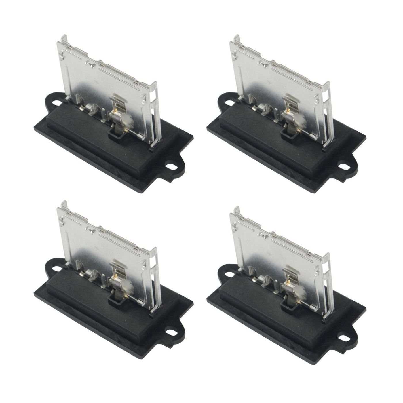 4 Sets Of - Blower Motor Resistor For Nissan 2009-2010 Cube 2007-2011 Versa Tiida